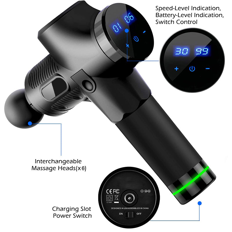 PulsePro 30 Deep Tissue Massage Gun with 30 Speed Levels