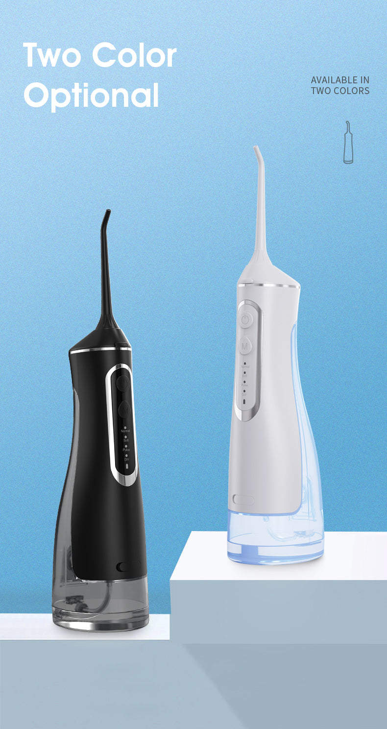 HydroPulse Pro – Portable Water Flosser with 4 Modes & 8 Tips