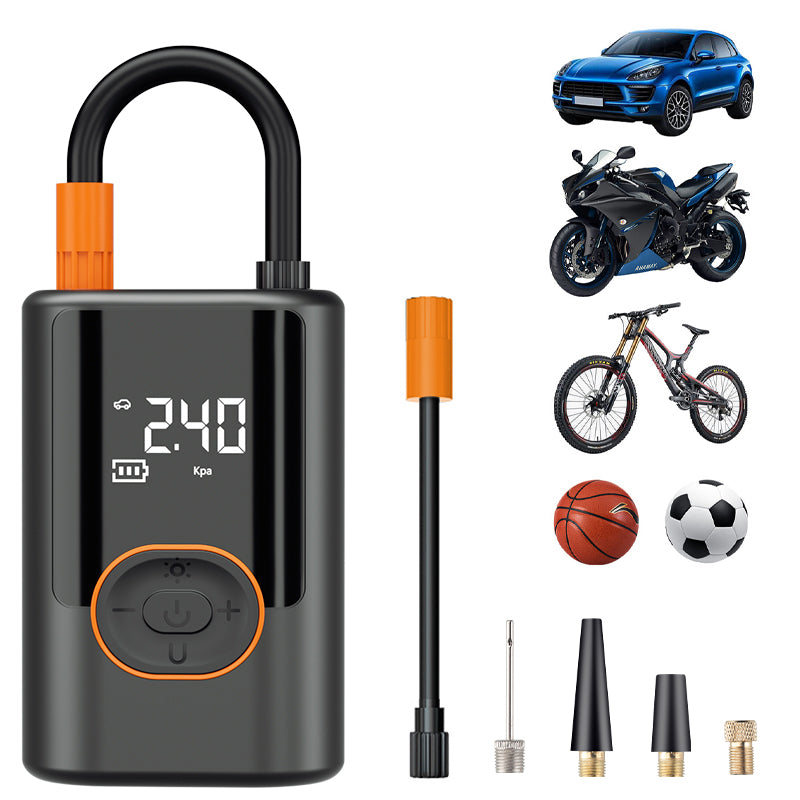 AirCore S1 – Smart Portable Tire Inflator | Wireless + Wired + Power Bank