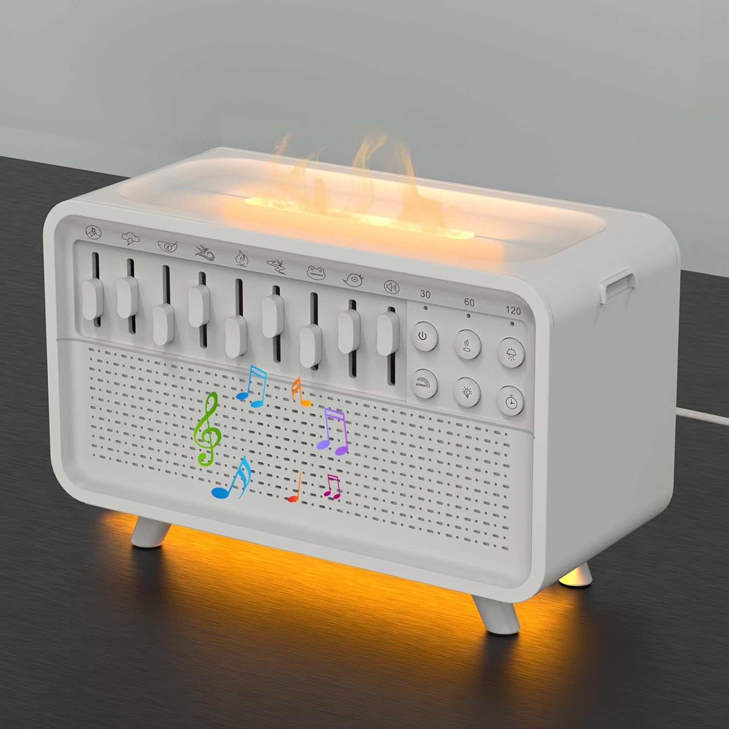 DreamMix Pro White Noise Sound Machine with Scented Mist and Night Light