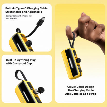 PowerCapsule 5000 Ultra-Compact All-in-One Emergency Power Bank