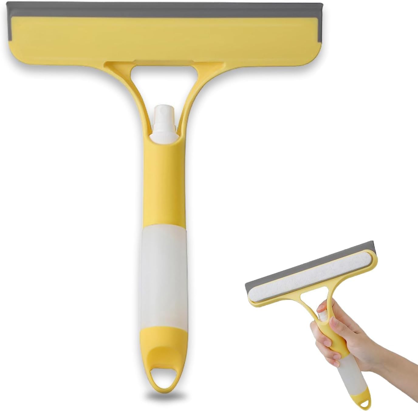 3-in-1 Spray Window and Mirror Squeegee